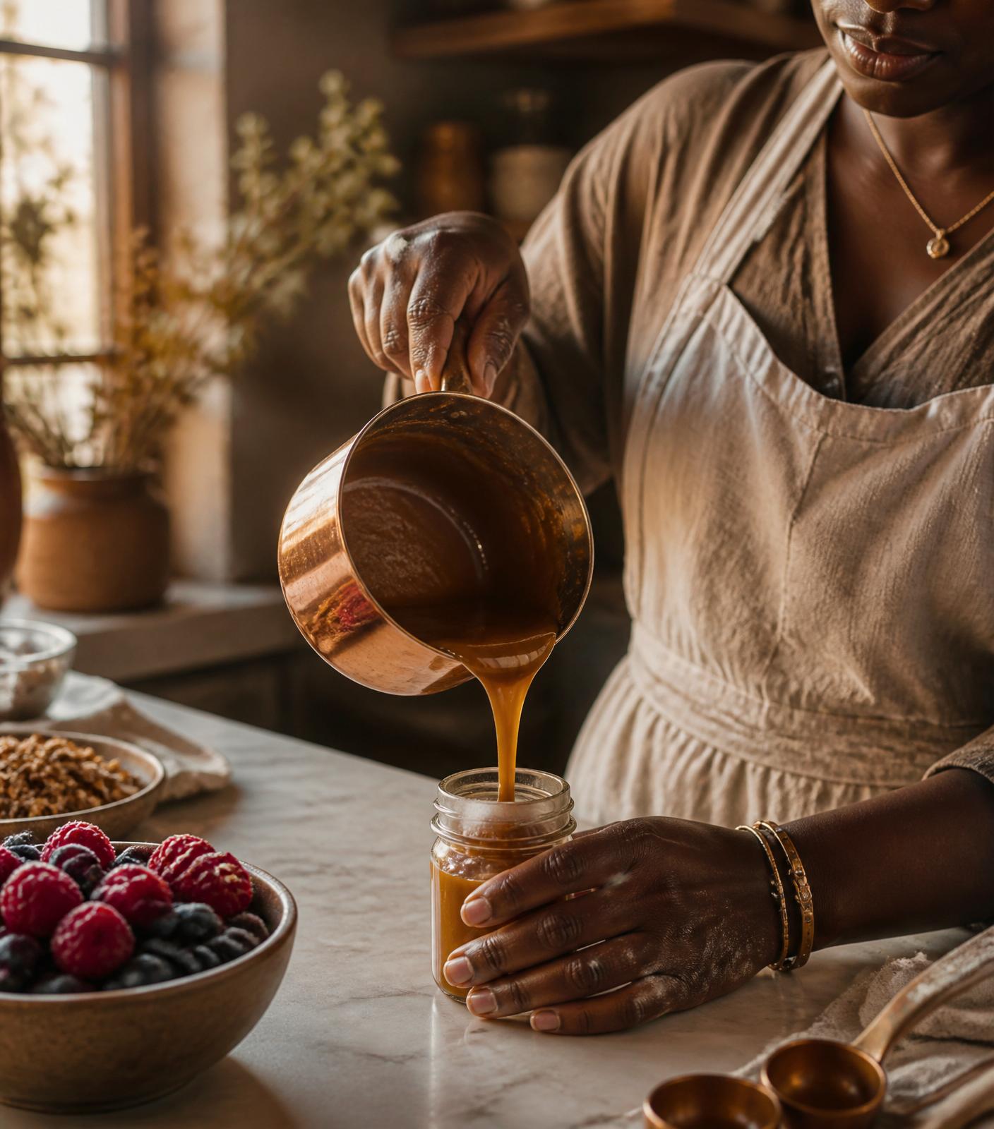 Fabrication artisanale du caramel